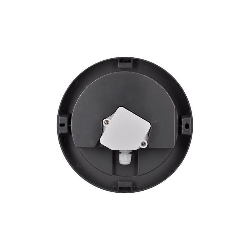LED Āra griestu lampa SIENA LED/20W/230V IP54 d. 23 cm antracīta