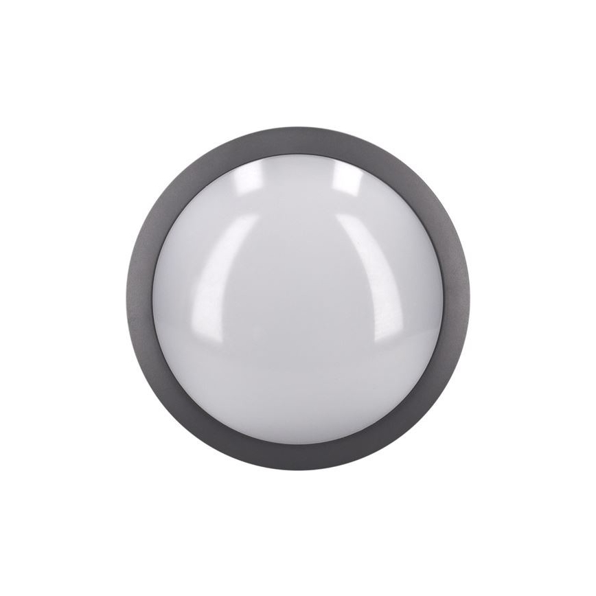 LED Āra griestu lampa ar sensoru SIENA LED/20W/230V 4000K d. 23 cm IP54