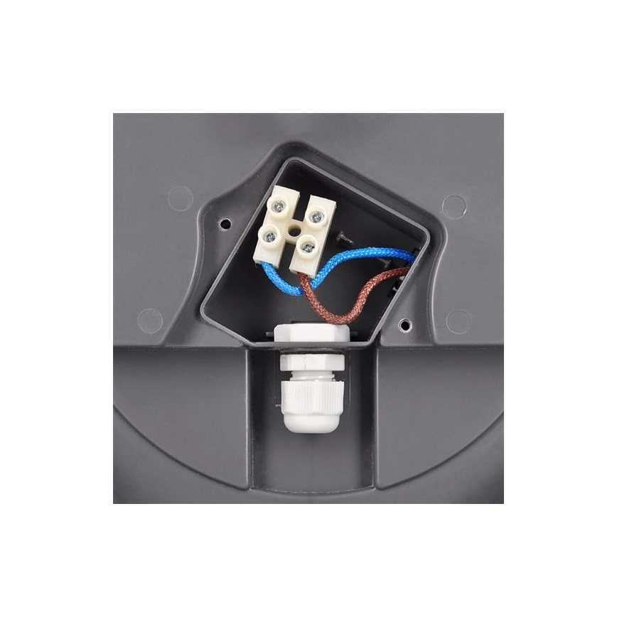 LED Āra griestu lampa ar sensoru SIENA LED/20W/230V 4000K d. 23 cm IP54