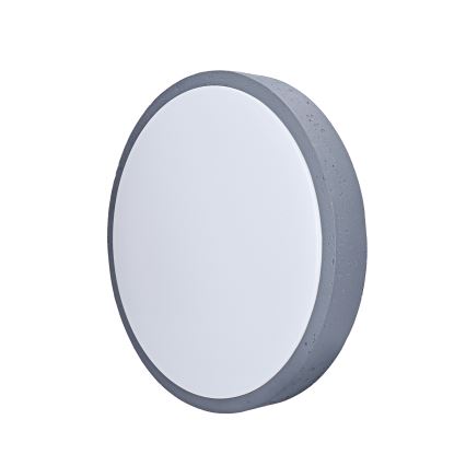 LED Aptumšojama griestu lampa GREY LED/48W/230V 3000-6500K pelēka d. 38 cm + tālvadības pults