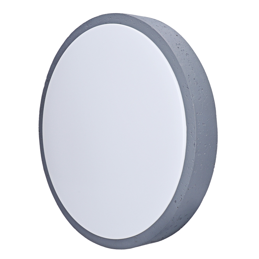 LED Aptumšojama griestu lampa GREY LED/60W/230V 3000-6500K pelēka d. 49 cm + tālvadības pults