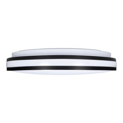 LED Aptumšojama griestu lampa LASKOS LED/48W/230V 3000-6500K melna + tālvadības pults