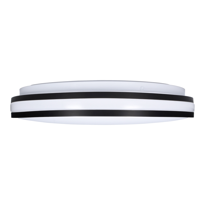 LED Aptumšojama griestu lampa LASKOS LED/48W/230V 3000-6500K melna + tālvadības pults