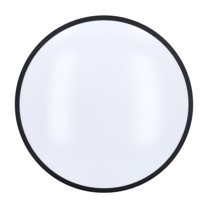 LED Aptumšojama griestu lampa LASKOS LED/48W/230V 3000-6500K melna + tālvadības pults