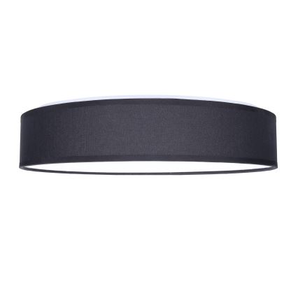 LED Aptumšojama griestu lampa PENLEY LED/48W/230V 3000-6500K d. 40 cm melna + tālvadības pults