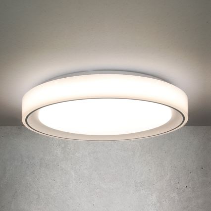 LED RGB Aptumšojama griestu lampa FLOCO LED/30W/230V 3000-6500K + RGB/6W d. 40cm + tālvadības pults