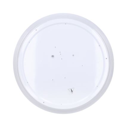 LED RGB Aptumšojama griestu lampa FLOCO LED/30W/230V 3000-6500K + RGB/6W d. 40cm + tālvadības pults