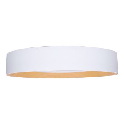 LED Aptumšojama griestu lampa LARIOS LED/48W/230V 3000-6500K d. 39 cm balta + tālvadības pults