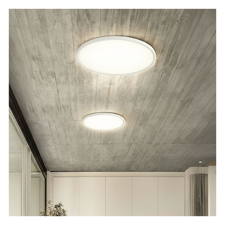 LED ar regulējamu spilgtumu, griestu virsmas vai pakaramais gaismeklis LED/40W/230V 3000-6500K + tālvadības pults