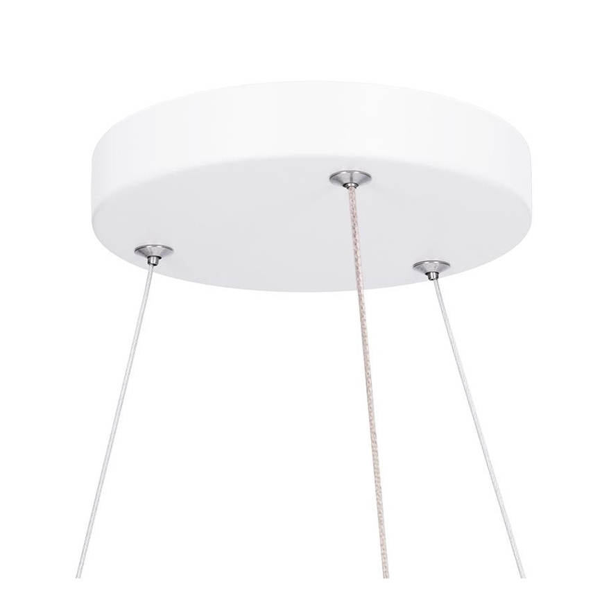 LED aptumšojams griestu virsmas/piekaramais gaismeklis LED/50W/230V 3000-6500K + tālvadības pults