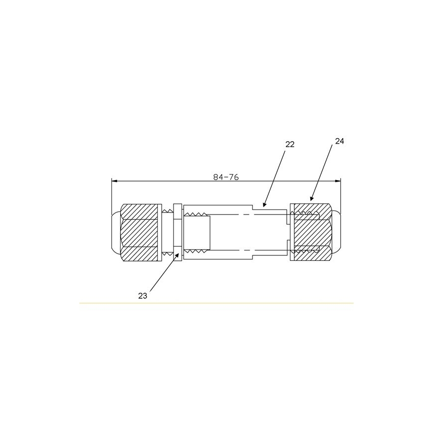 Vadu savienotājs 450V AC/10A IP68