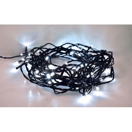 LED āra virtene 100xLED/8 funkcijas IP44 13m auksti balta