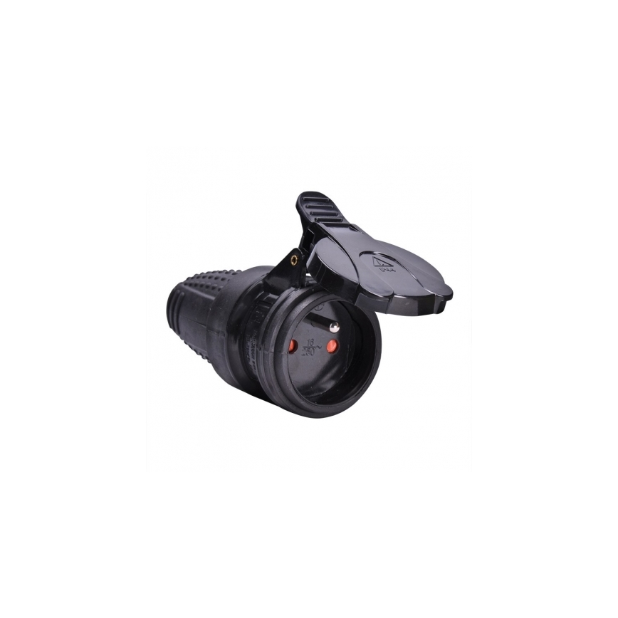 Gumijas spraudnis mitrai videi 230V/16A IP44