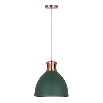 Soligth WA013-GR - Lustra 1xE27/10W/230V zaļa 30 cm Soligth WA013-GR - Lustra 1xE27/10W/230V zaļa 30 cm