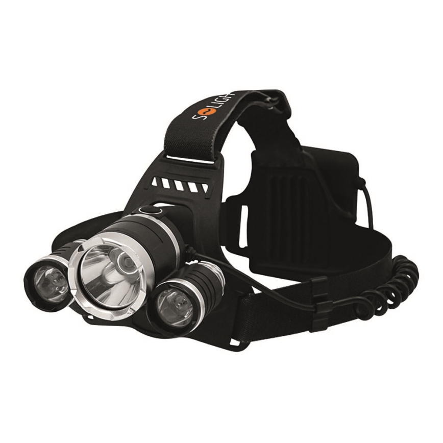 Soligth WH23 - LED galvas lampa 3x Cree chip/ 4xAA