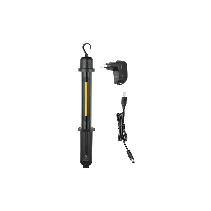 LED Uzlādējama smagiem apstakļiem lampa LED/5W/litija-jonu