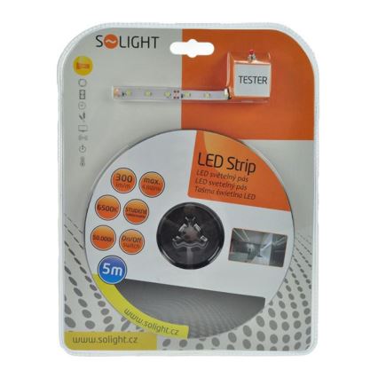 Soligth WM50-20T - LED josla 24W/12V 5m