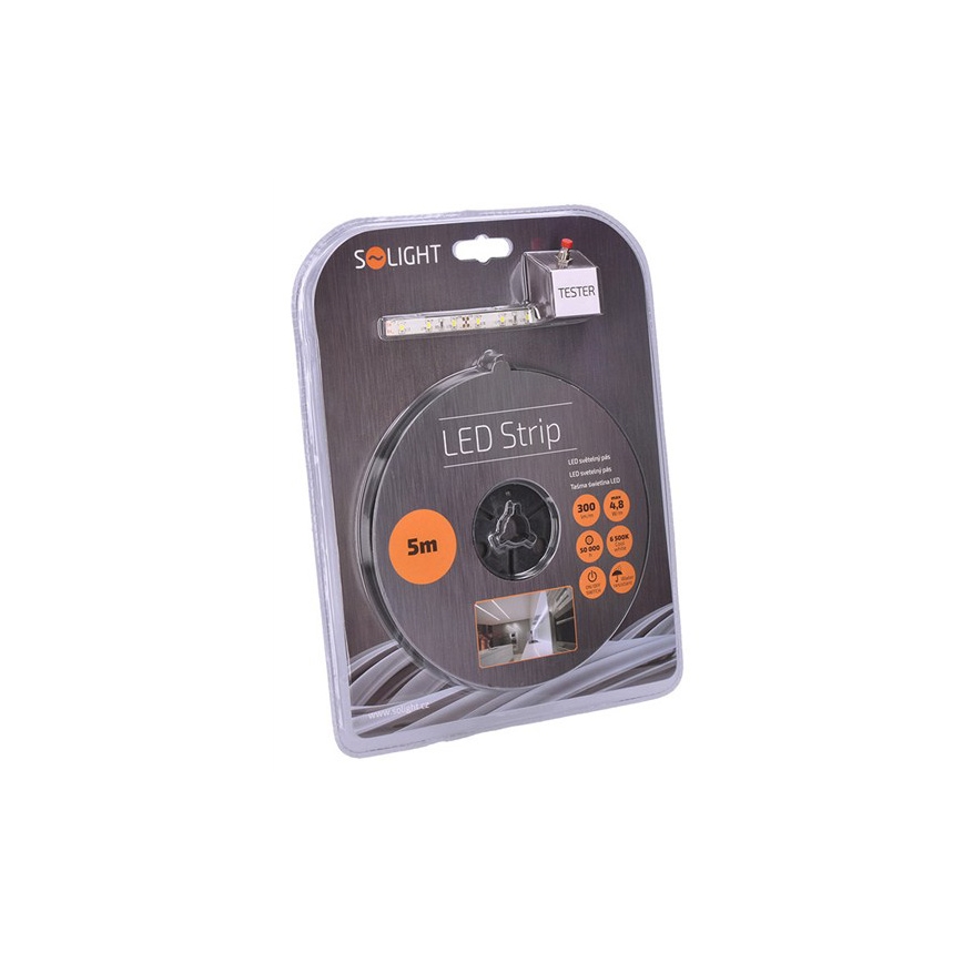 Soligth WM50-65T - LED josla 24W/12V 5m IP65