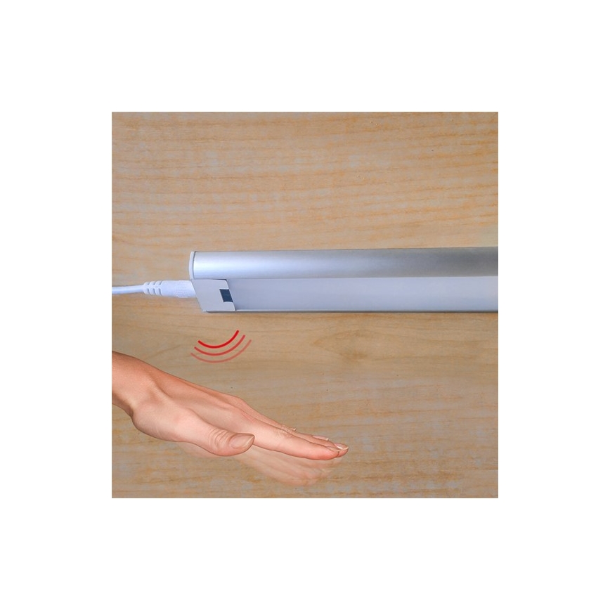 LED Aptumšojams virtuves zem skapīša gaismeklis ar sensoru LED/9W/230V