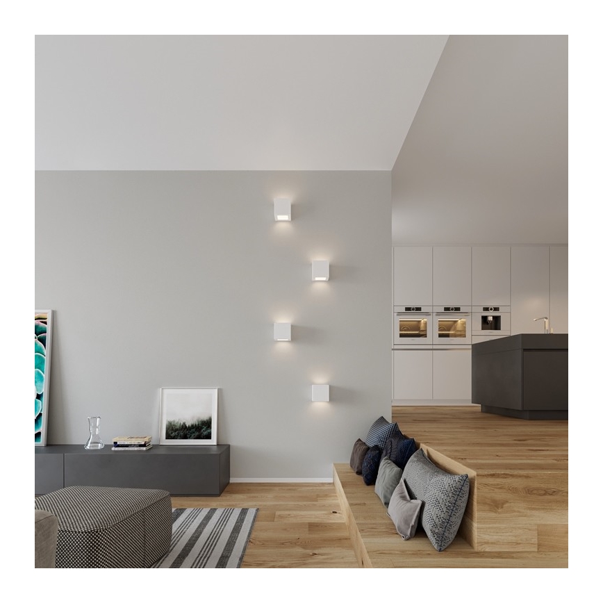 Sienas lampa LEO 1xE27/60W/230V balta
