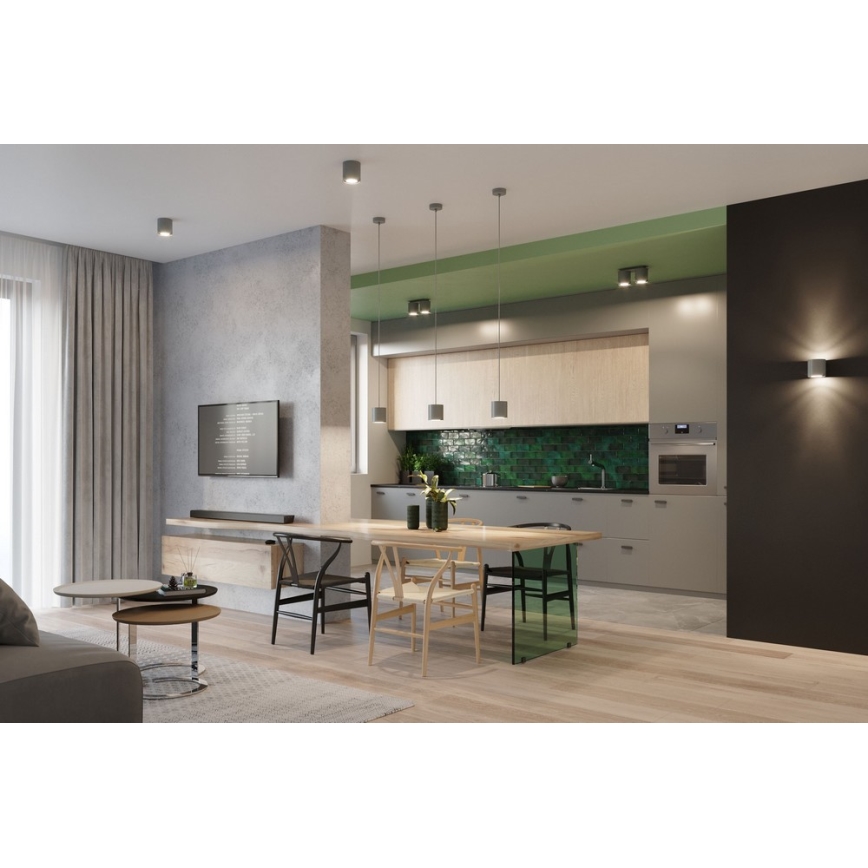 Starmetis ORBIS 2 2xGU10/40W/230V pelēka