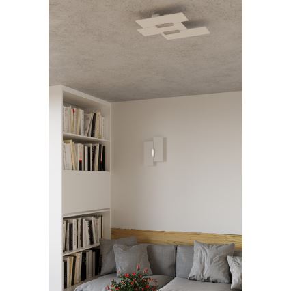Griestu lampa FABIANO 3xE27/60W/230V balta/spīdīgi hromēts
