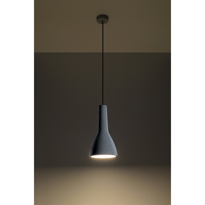 Lustra ar auklu EMPOLI 1xE27/15W/230V betons