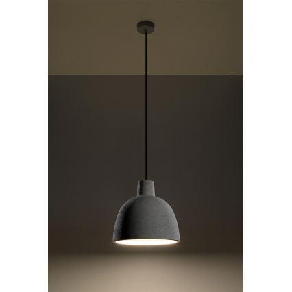 Lustra ar auklu DAMASO 1xE27/60W/230V betons