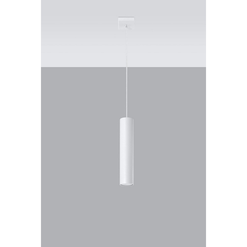 Lustra ar auklu LAGOS 1 1xGU10/10W/230V balta