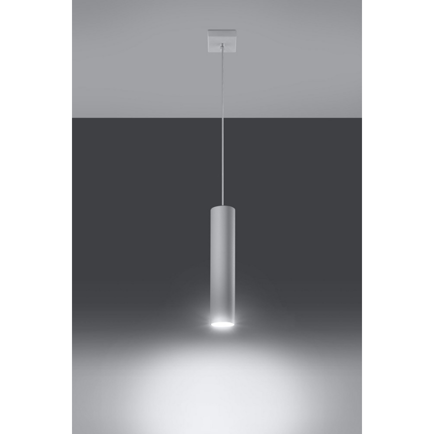 Lustra ar auklu LAGOS 1 1xGU10/10W/230V balta