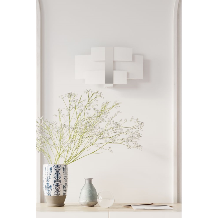 Griestu lampa CELIA 3xE27/60W/230V spīdīgi hromēts/balta