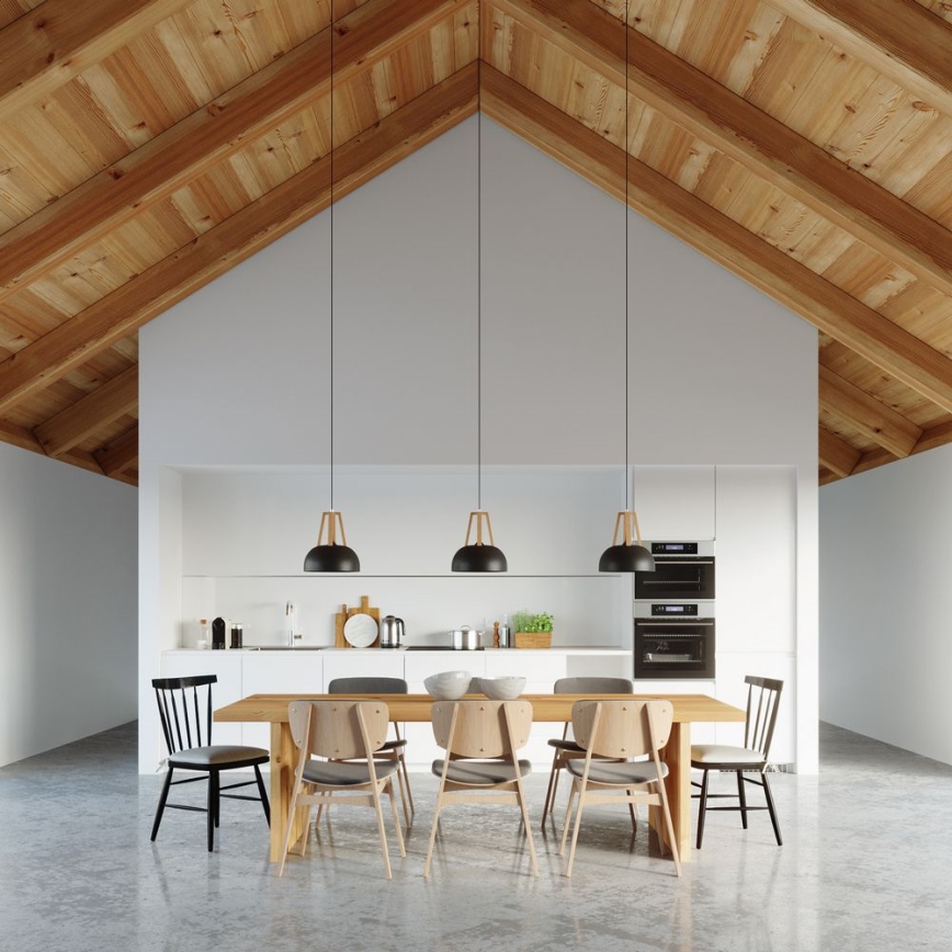 Lustra ar auklu CASCO 1xE27/60W/230V d. 30 cm Bērzs