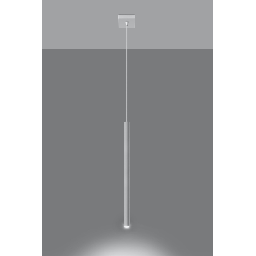Lustra ar auklu PASTELO 1xG9/8W/230V balta