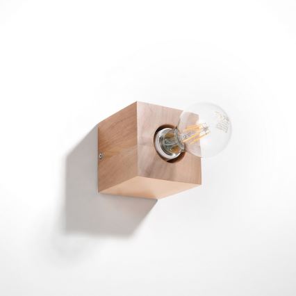 Sienas lampa ABEL 1xE27/15W/230V dižskābardis