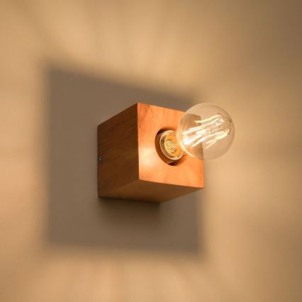 Sienas lampa ABEL 1xE27/15W/230V dižskābardis