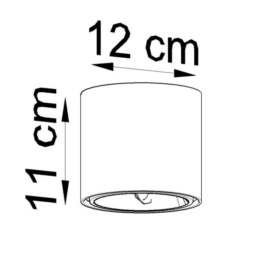 Starmetis TIUBE 1xGU10-AR111/10W/230V