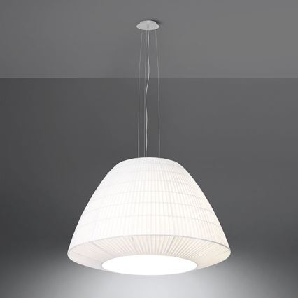 Lustra ar auklu BELLA 3xE27/60W/230V d. 60 cm balta