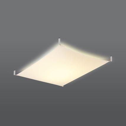 LED griestu gaismeklis LUNA 2xG13/8,5W/230V 80x105 cm balts