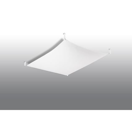 LED griestu gaismeklis LUNA 2xG13/8,5W/230V 80x105 cm balts