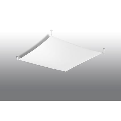 LED griestu lampa LUNA 4xG13/8,5W/230V 10,5x10,5 cm balta