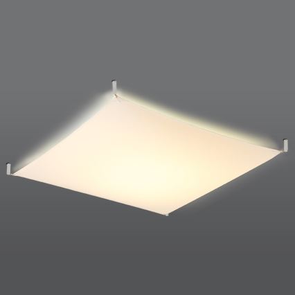 LED griestu lampa LUNA 6xG13/8,5W/230V 140x140 cm balta
