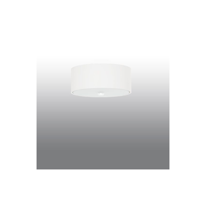 Griestu lampa SKALA 3xE27/60W/230V d. 30 cm balta