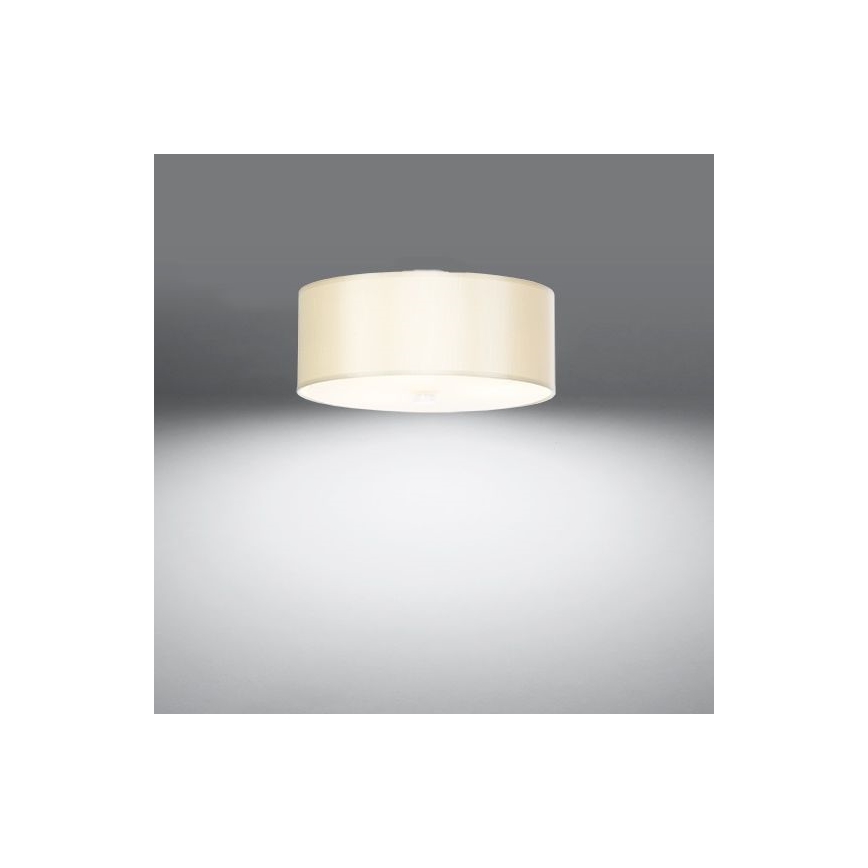 Griestu lampa SKALA 3xE27/60W/230V d. 30 cm balta