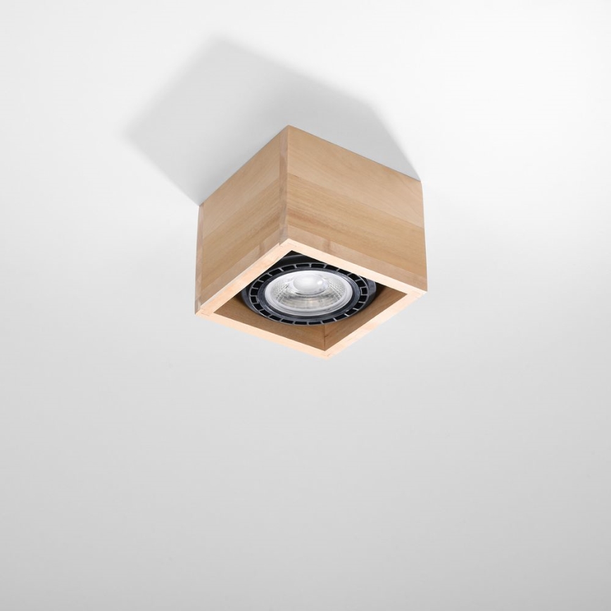 Griestu lampa QUATRO AR111 1xGU10/40W/230V dižskābardis