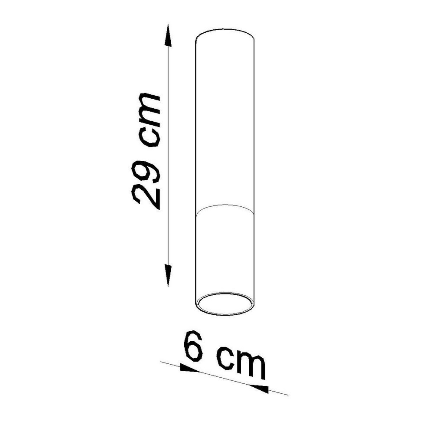 Starmetis LOOPEZ 1xGU10/10W/230V melna/spīdīgi hromēts