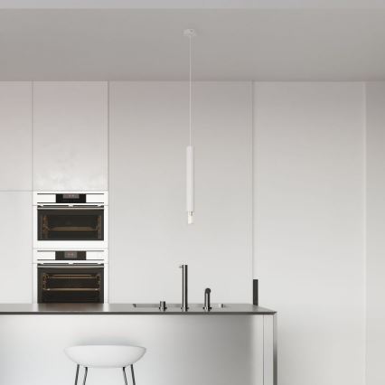 Lustra ar auklu VIZIER 1xG9/12W/230V balta