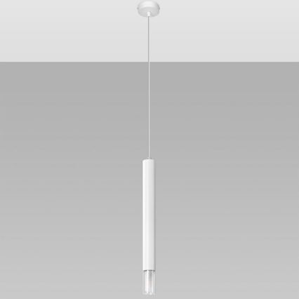 Lustra ar auklu VIZIER 1xG9/12W/230V balta