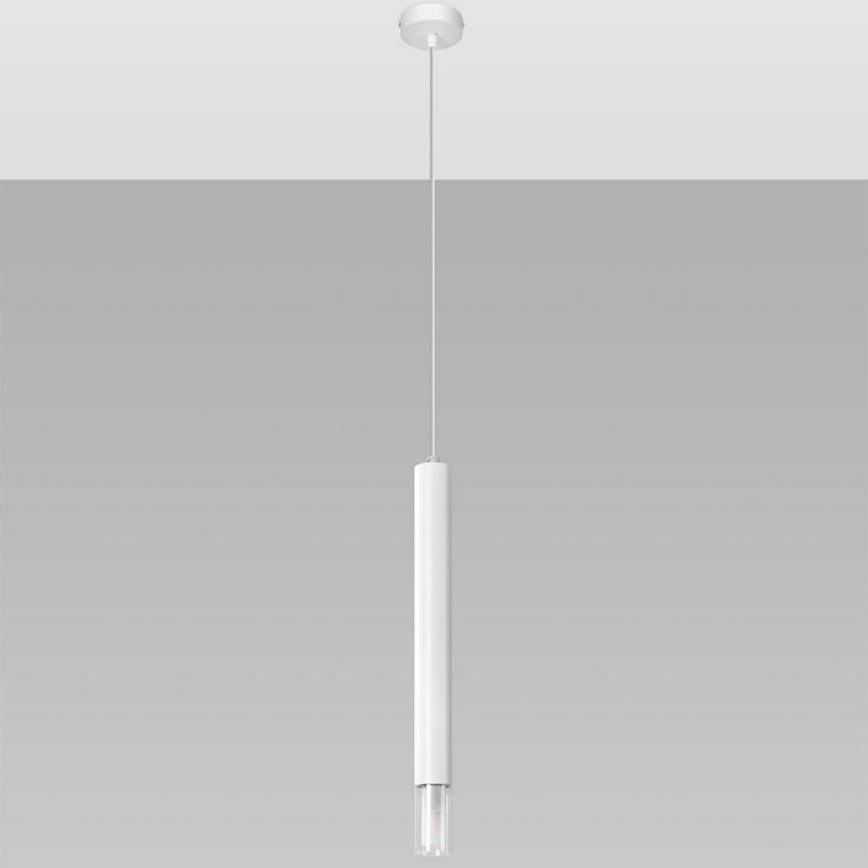 Lustra ar auklu VIZIER 1xG9/12W/230V balta