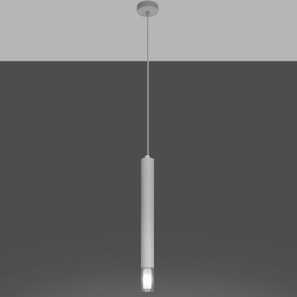 Lustra ar auklu VIZIER 1xG9/12W/230V balta