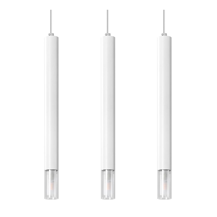 Lustra ar auklu VIZIER 3xG9/40W/230V balta